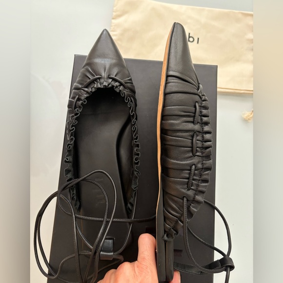 Tibi New in Box Sergei Flat in Black, size 37 - Picture 16 of 16